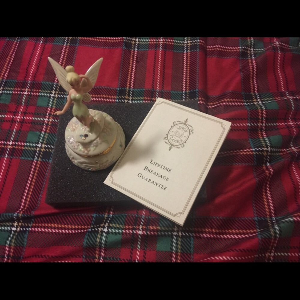 Lenox Tinker Bell Jewelry Box